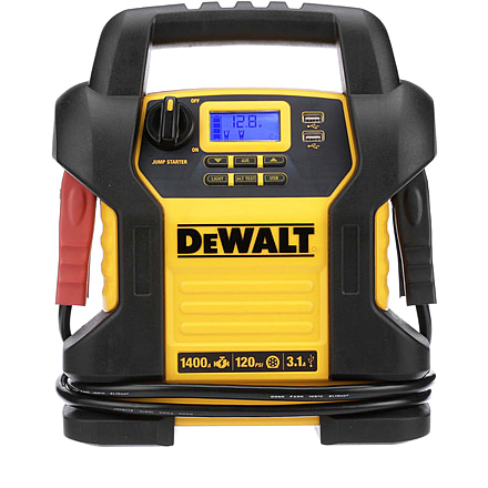 DeWALT Jump Starter and Power Station, Yellow/Black, DXAEJ14