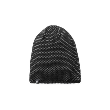 Smartwool Diamond Cascade Hat-Unisex, Black, Unisex Medium, SW010432001-1FM