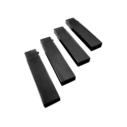 Disc-O-Bed Leg Extension Set, Black, 19802/BLK