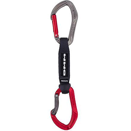 DMM Alpha Sport Quickdraw, Titanium/Red, 12cm, A526RD-12VW