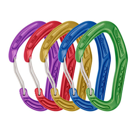 Alpha Trad Wiregate Carabiner - 5 pk