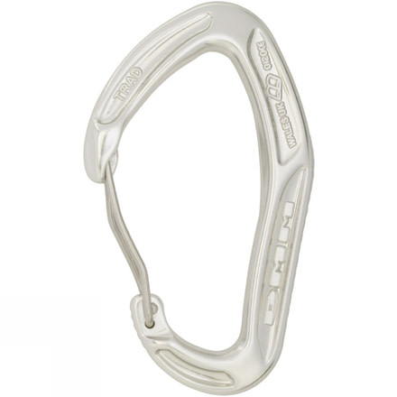 DMM Alpha Trad Wiregate Carabiner-Silver