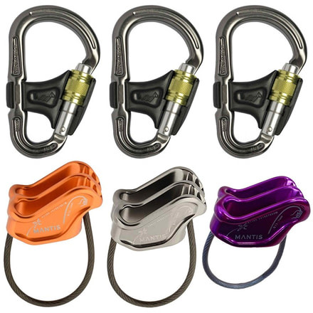 DMM Mantis Belay Device and Master 2 Set