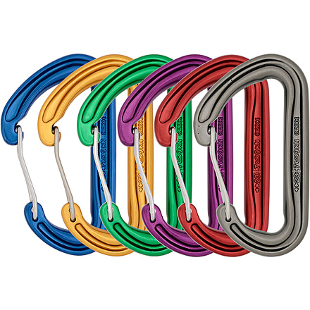 DMM Phantom Carabiner - 6 Pack, Assorted, One Size, A318-P6