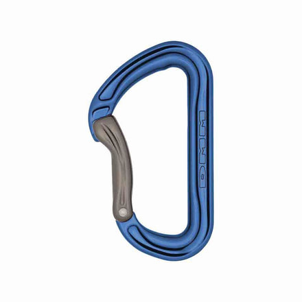 DMM Shadow Bent 5 Pack Carabiners, Blue/Titanium, A306BL-P5