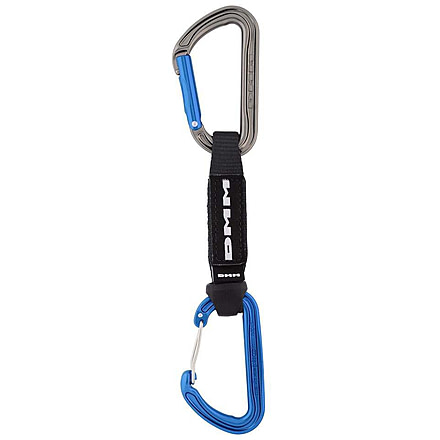 DMM Shadow/Spectre Hybrid Quickdraw, Titanium/Blue, 12cm, A301-358BL-12