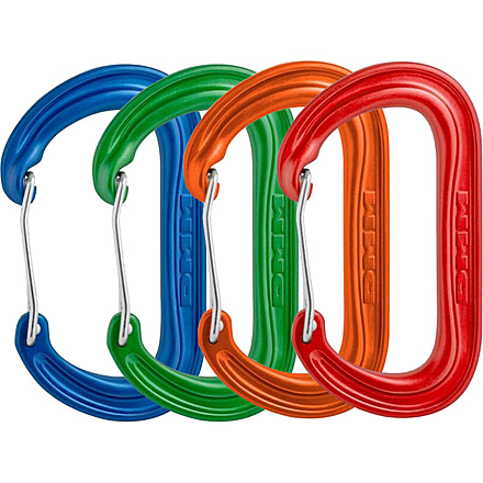 DMM WallDO Carabiner - 4 Pack, Assorted, One Size, A408-P4