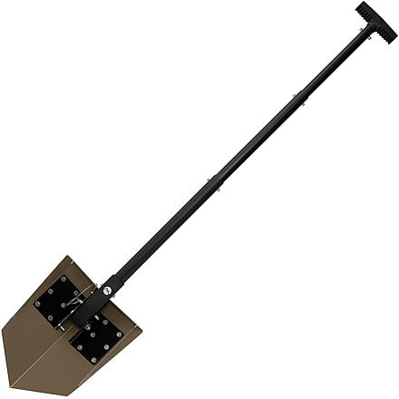 DMOS Delta Shovel, 24in x 11in x 2.75in, 14 Gauge Cold-Rolled Steel Blade, Flat Dark Earth, 20SU-DSST-FDBK