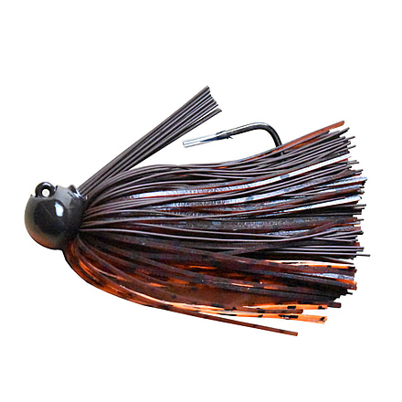 Dobyns Extreme Football Jig, Single Pack, 3/8oz, Brown/Orange Special, SFB EWG BRN/OR 3/8 1PK