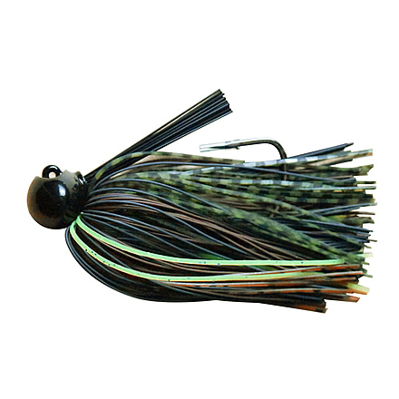 Dobyns Extreme Jigs Spotted Bass Special - 3 Pack, 3/8oz, Green Weenie, SBS GRN WN 3/8 3PK