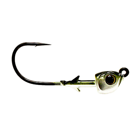 Dobyns Swimbait Heads w/Heavy Hook, 3/16oz, 3pc, Baby Bass, SB HD HVY HOOK 3/16 BB
