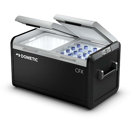 DOMETIC CFX3 75 Powered Cooler Dual Zone, Black, 75 QT, CFX3 75DZ