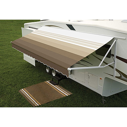 DOMETIC Hardware &amp; Accessories For 9100 Power Awning w/ Led - Standard Model, Polar White, 8952002.400BL