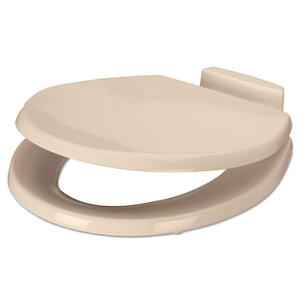 DOMETIC Wood Toilet Seat/Cover - 310 Series, Bone, 385311950