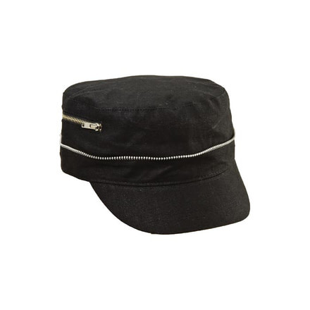 Dorfman Pacific Cadet Hat W/zipper Asst LC605-ASST
