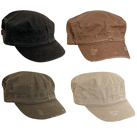 Dorfman Pacific Washed Twill Cadet Hat Asst BC202-BASC