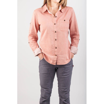 Dovetail Givens Workshirt - Womens, Paprika, Small, DWF18S01-809-S