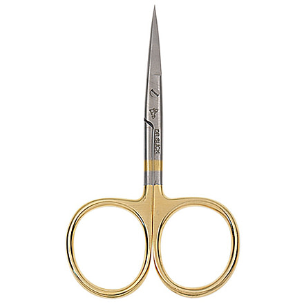 Dr. Slick Straight All Purpose Scissor, 4in, Gold Loops, SAP4G