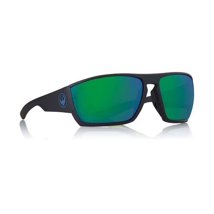Dragon Cutback H2O Sunglasses- Mens, Matte Black/Green Ion, 35144-MB/GI