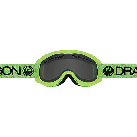 Dragon DX Goggles-Green-Smoke