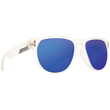 Dragon Marquis Sunglasses-Matte Clear-Blue Ion