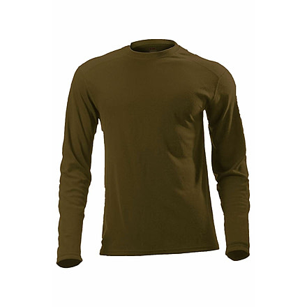 DRIFIRE FR Heavyweight Long Sleeve Tee - Mens, Coyote Brown, Large, DF2-245LS-CB-LG