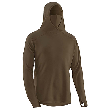 DRIFIRE FR Mid-Weight Combat Hooded Sweatshirt - Mens, Coyote Brown, Large, DF2-393FHA-CB-LG