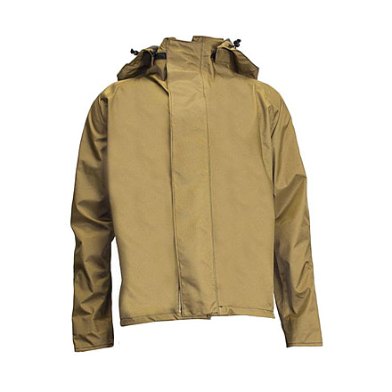 DRIFIRE FR Storm System Hard Shell Bomber Length Jacket - Mens, Coyote Brown, Extra Large, DF2-G2CB-BOM-CB-XL