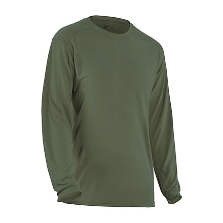 DRIFIRE FR Ultra Lightweight Long Sleeve Tee - Mens, Marine Olive Drab, Extra Large, DF4-505LS-MO-XL