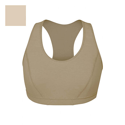 DRIFIRE Prime FR Mid-Weight Soft Compression Sports Bra - Womens, Tan 499, Small, DF2-762-SB-TN-SM