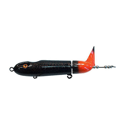 Drifter Tackle Pacemaker Black 7in, Orange Tail, PM7-100