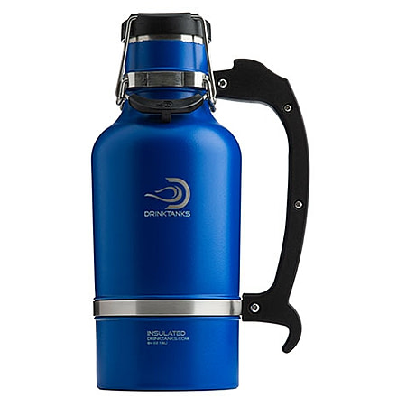 DrinkTanks Classic 64 oz Insulated Growler-Matte Blue-64 oz