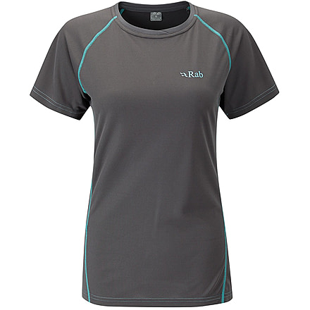 DryFlo 80 Short Sleeve Tee - Women's-Graphene-Large