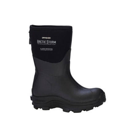 Dryshod Arctic Storm Mid Winter Boot - Women's, Black/Grey, 10 ARS-WM-BK-010