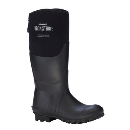Dryshod Barnstable Hi Farm Boot - Women's, Black/Grey, 8 BSB-WH-BK-008