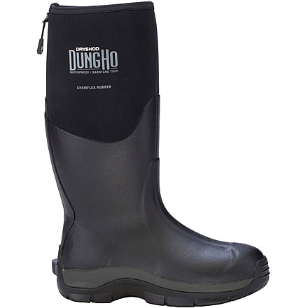 Dryshod Dungho Hi Tough Boots - Mens, Black/Grey, 10, DNG-MH-BK-010