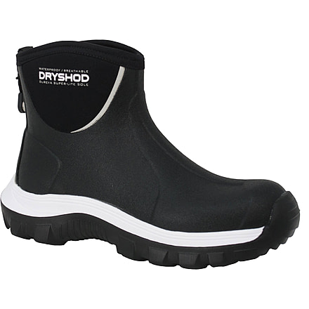 Dryshod Evalusion Ankle Hunting Boots - Mens, Black/White, 12, EVA-MA-BLK-012