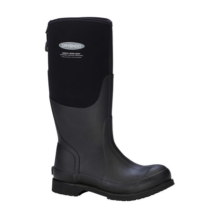 Dryshod Gurley Work Boot Hi - Women's, Black/Grey, 10 GUR-WH-BK-010