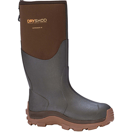 Dryshod Haymaker Mid Farm Boot - Mens, Brown/Peanut, 10, HAY-MM-BR-010