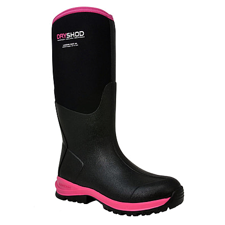 Dryshod Legend MXT Hi Adventure Boot - Womens, Black/Pink, 10, LGX-WH-BKPN-010