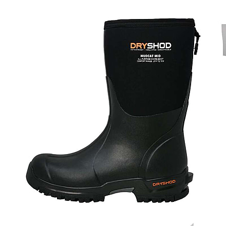 Dryshod Mudcat Boot - Mens, Mid, Black, 16, MDC-MM-BK-016