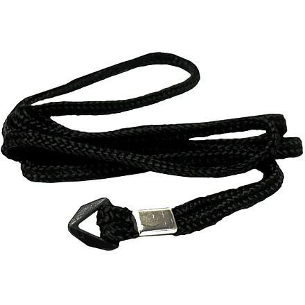DT Systems Nylon Whistle Lanyard, Black, 88122