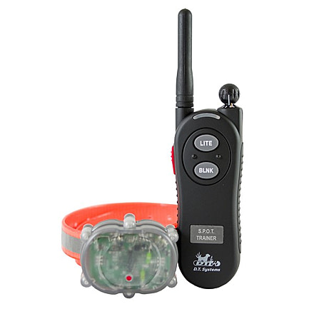 DT Systems S.P.O.T. Rechargeable 42 Lumen LED Lighted Obedience Trainer, Orange, S.P.O.T.