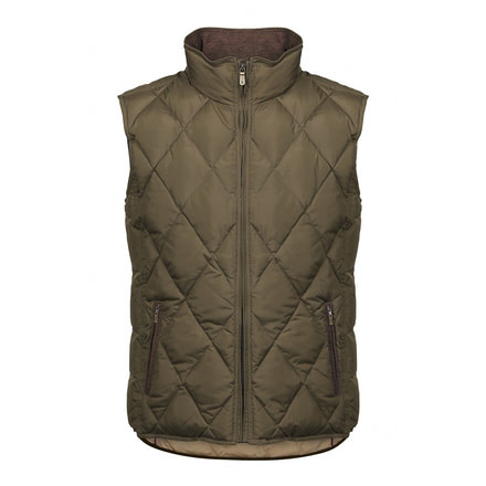 Dubarry of Ireland Mulranny Down Vest - Men's, Olive, S, 3159-Olive-S