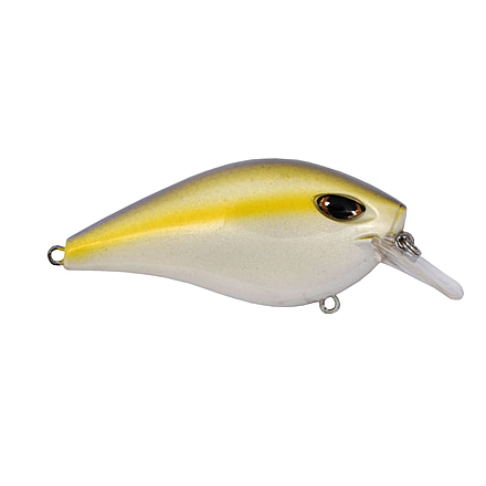 Duckett Fishing BD 1.5 Squarebill Crankbait, Yellow Shad, 1.5, BD1.5-YS
