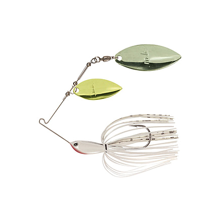 Duckett Fishing BD Water Slash Double Willow Spinnerbait, Special White, 1/2 oz, MXWSDW1/2 SW