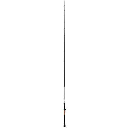 Duckett Fishing Black Ice Casting Rod, Med, Black, 7ft 2in, DFBI72M-C
