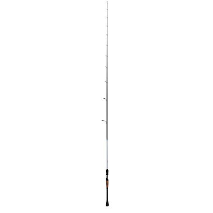 Duckett Fishing Black Ice Medium Spinning Rod, Med, Black, 7ft 2in, DFBI72M-S