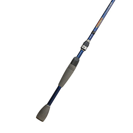 Duckett Fishing Jacob Wheeler Signature Series 2.0 Lt X Fast Spinning Rod, Medium, White/Blue, 6 ft 10 in, DFJWT610ML-S