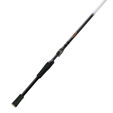 Duckett Fishing Silhouette Fast Spinning, Medium Heavy, White/Black, 7 ft, DFSI70MH-S